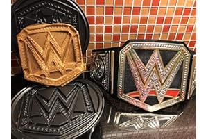 Uncanny Brands WWE Championship Belt Waffle Maker- Start Your Breakfast Like A Champion- Waffle Iron