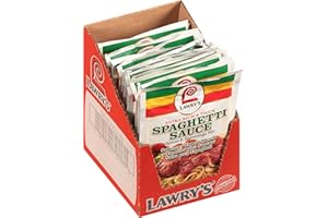 Lawry's Extra Rich & Thick Spaghetti Sauce Spices & Seasonings Mix, 1.42 oz (Pack of 12)