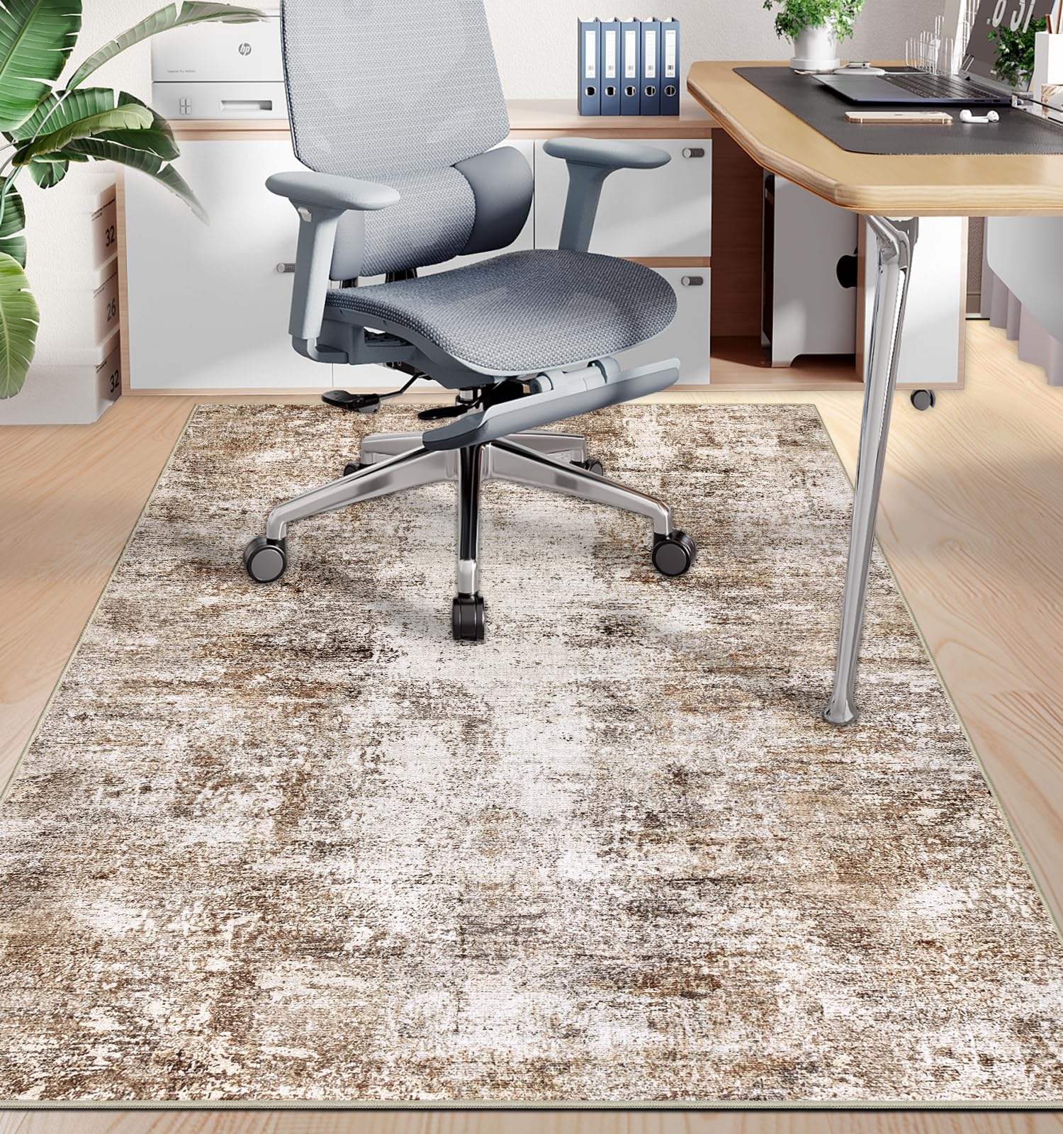 Tile Chair Capslpad Office Chair Mat for Hardwood Floor/Tile Floor 47