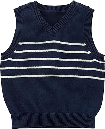 boys navy sweater vest