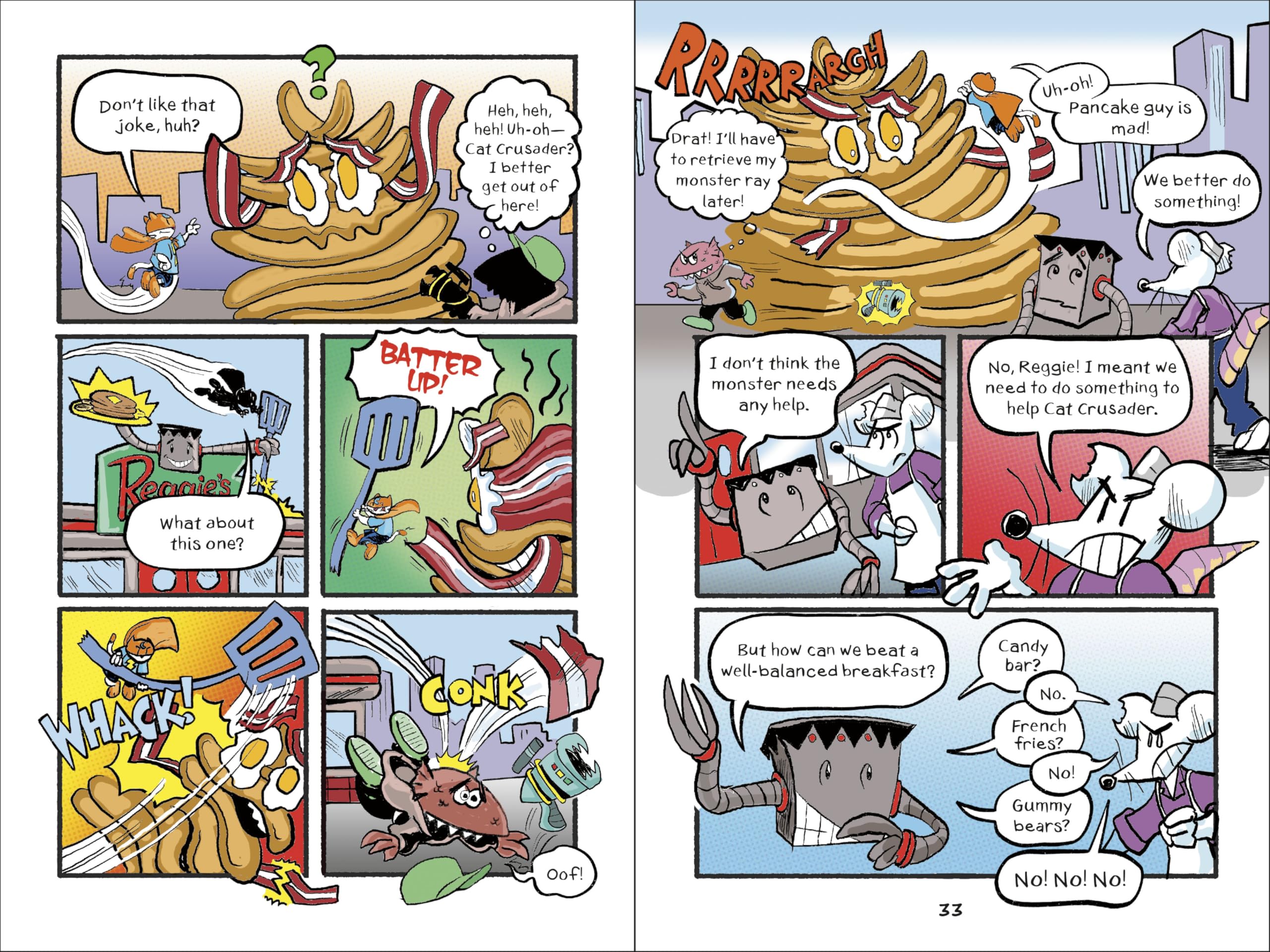 Max Meow 6: When Pancakes Go Bad (Really Bad!): (A Graphic Novel)