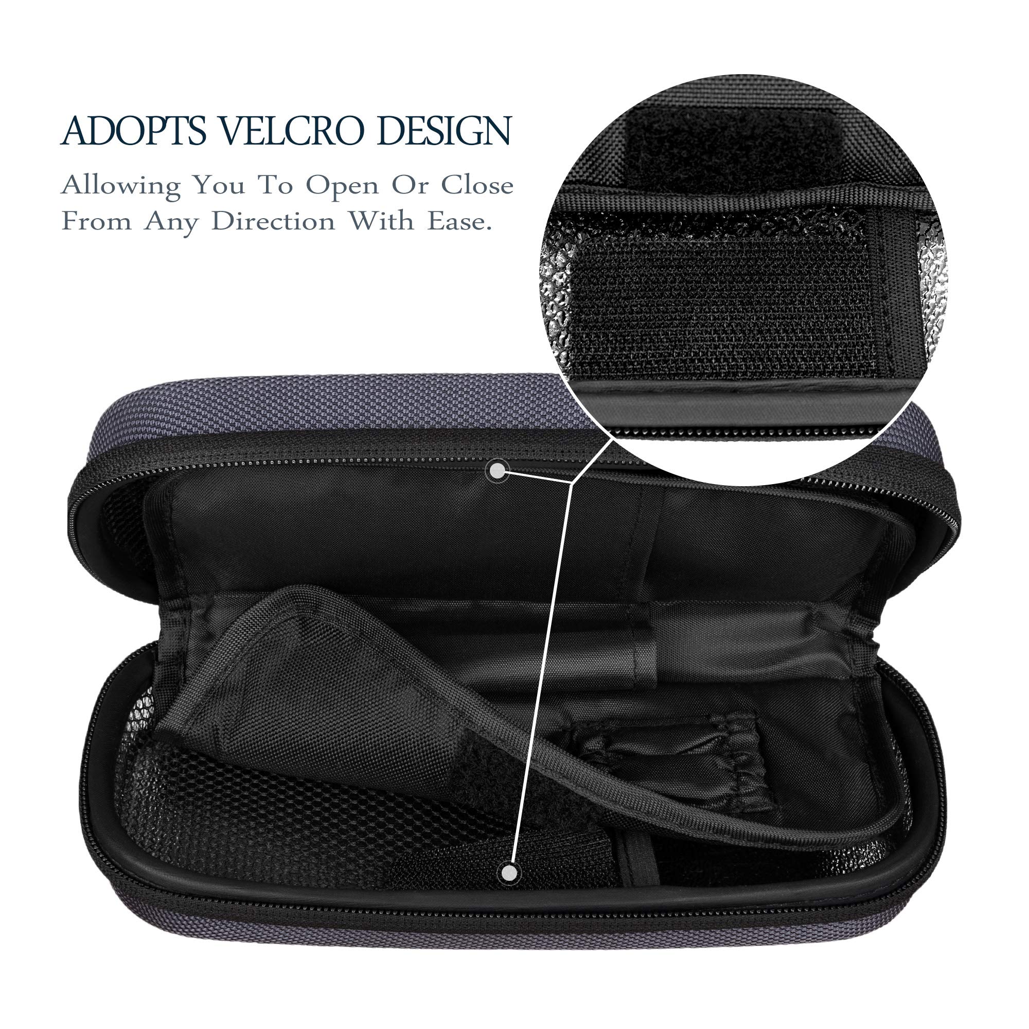 SHBC Insulin Cooler Travel Case for Diabetic Organize Medication Insulated Cooling Bag with 2 Ice Packs Gary