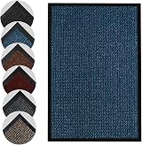 Homatz Door Mat Indoor Outdoor Heavy Duty Non Slip Rubber Back 50x80 cm