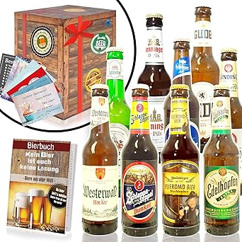Bierset Die Besten Biere Deutschlands In Geschenkverpackung 9 X 0 33 L 0 5 L Amazon De Bier Wein Spirituosen
