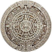 Amazon.com: Ebros Gift Mexica Aztec Maya Solar Xiuhpohualli ...