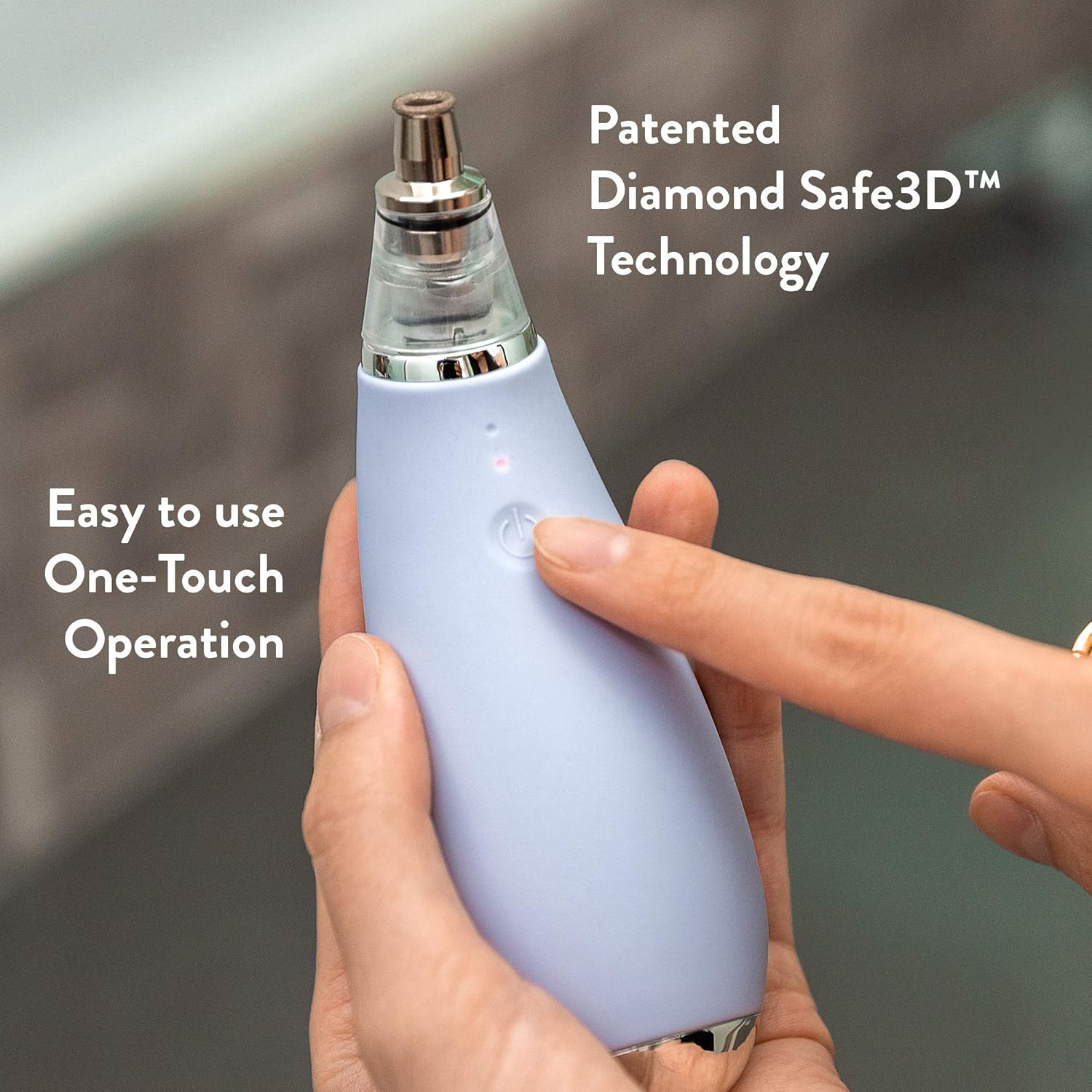 Microderm GLO MINI Diamond Microdermabrasion and Suction Tool - Best Pore Vacuum for Skin Toning - #1 Advanced Facial Treatment Machine - Promotes Collagen Production for Tone, Bright & Clear Skin: Beauty