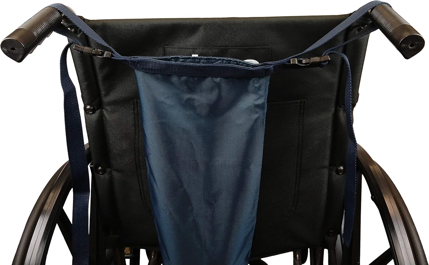 Blue Jay An Elite Healthcare Brand Hold My Tank Oxygen Tank Bag for Fits Any Wheelchair| Easy-to-Adjust Quick Release Buckles with Extra Long Straps | Waterproof Nylon Mask | Respiratory Aids: Health & Personal Care