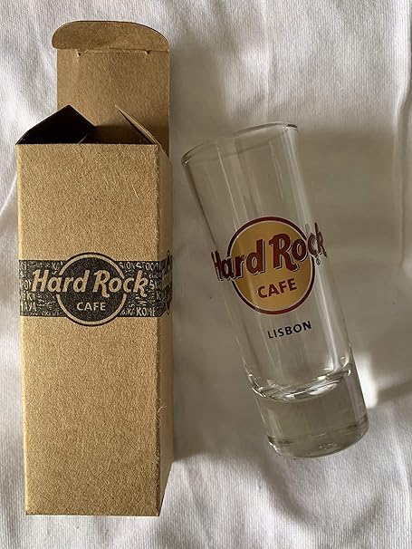 Amazon Com Hard Rock Cafe Hrc Lisbon Lisboa Portugal Shot Glass Shot Glasses