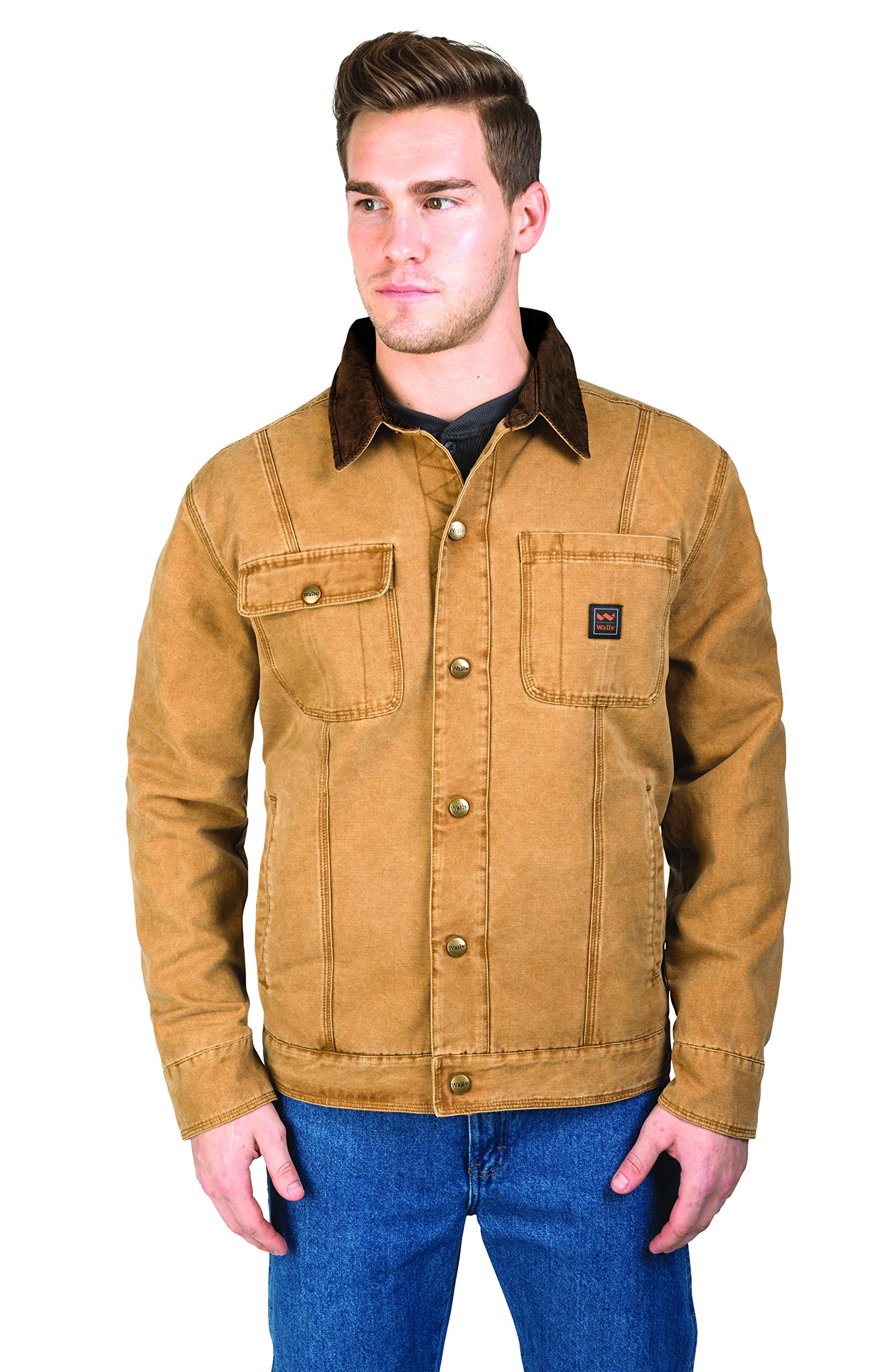 Men's Amarillo Vintage Duck Cotton Twill Jacket Denim Fit