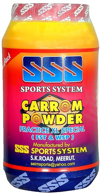 SSS Practice Carrom Powder, 1000g-XL (White)
