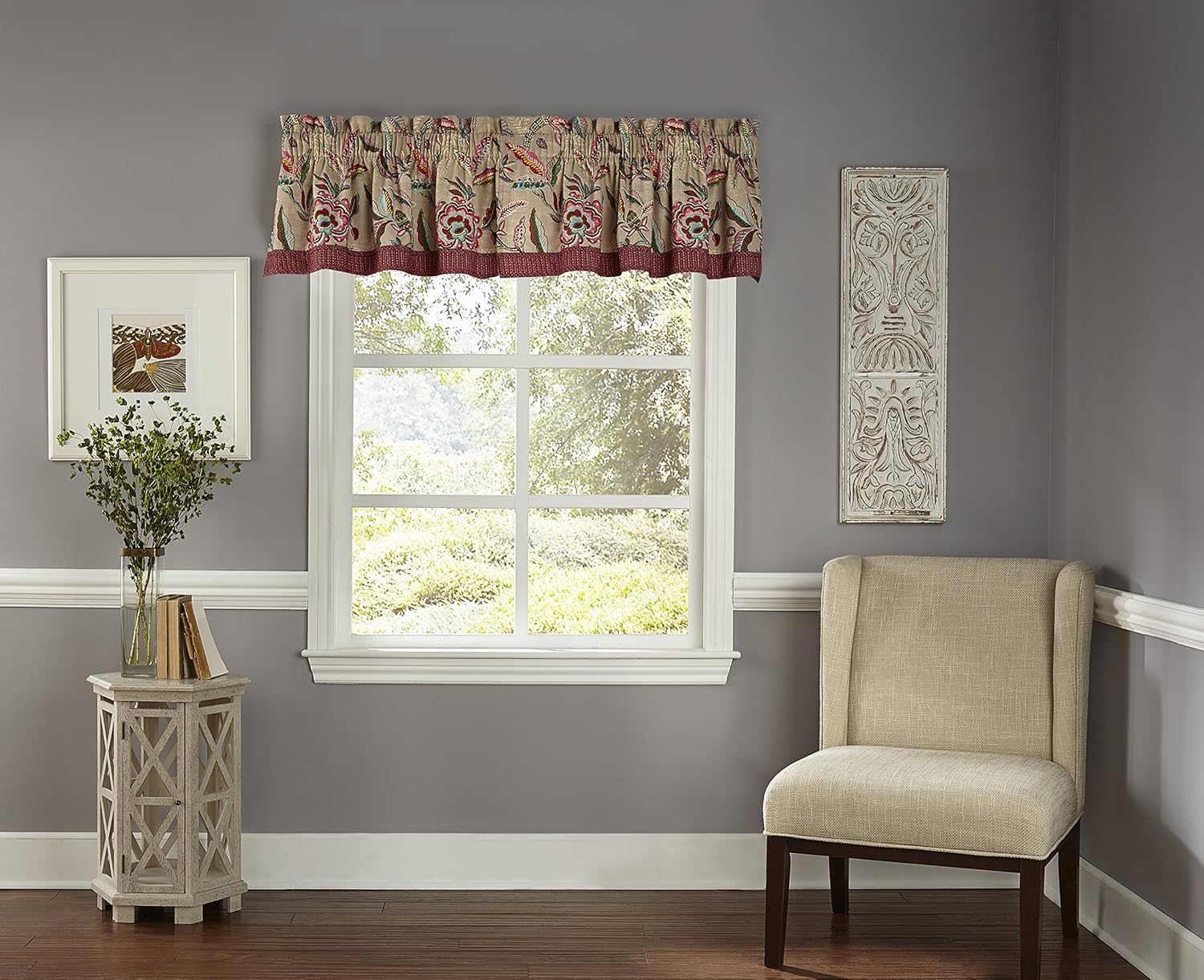 Amazon Com Waverly Kitchen Valances For Windows Key Of Life 52