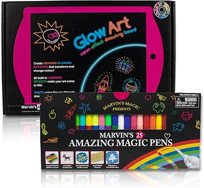 Marvin's Magic Arts & Crafts Multipack Glow Light Up Kids Art Set