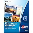 Avery Mixed Format Photo Pages, Acid Free, Pack of 10 (13401)