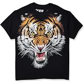 Liquid Blue Men's Tiger Face T-Shirt