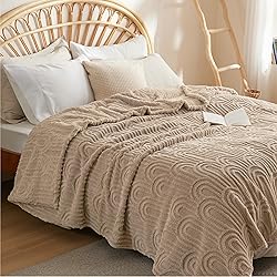 Bedsure Fleece King Size Blanket for Bed - Super