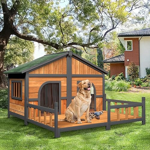 Outdoor Dog Shelter Garden Dog House Extra Large Outdoor Dog