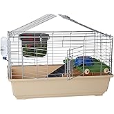 鶹 Basics Small Animal Cage Habitat With Accessories - 32 x 22 x 18 Inches, Standard