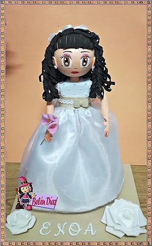 fofuchas comunion niña