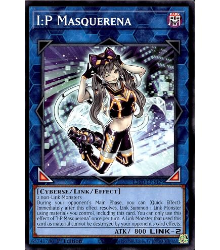 Amazon.com: Yu-Gi-Oh! - I:P Masquerena - CHIM-EN049 - Ultra Rare