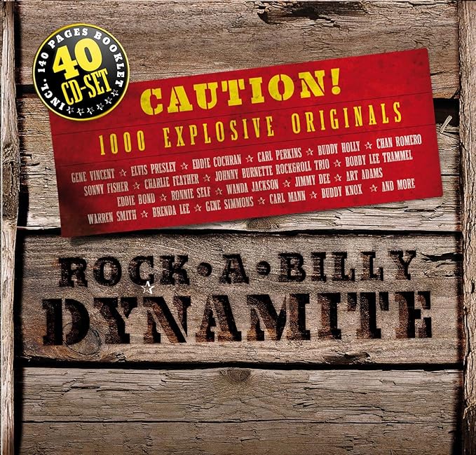 Buy Rock A Billy Dynamite 1000 Explosive Hits Online At Low