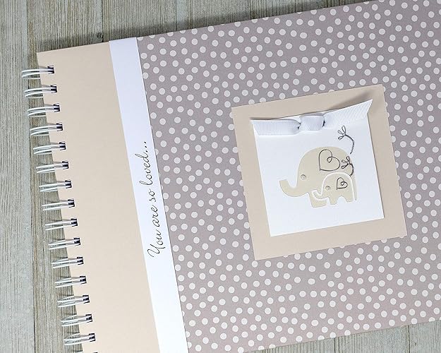 Amazon Com Baby Shower Guest Book By Charmbooks Personalized