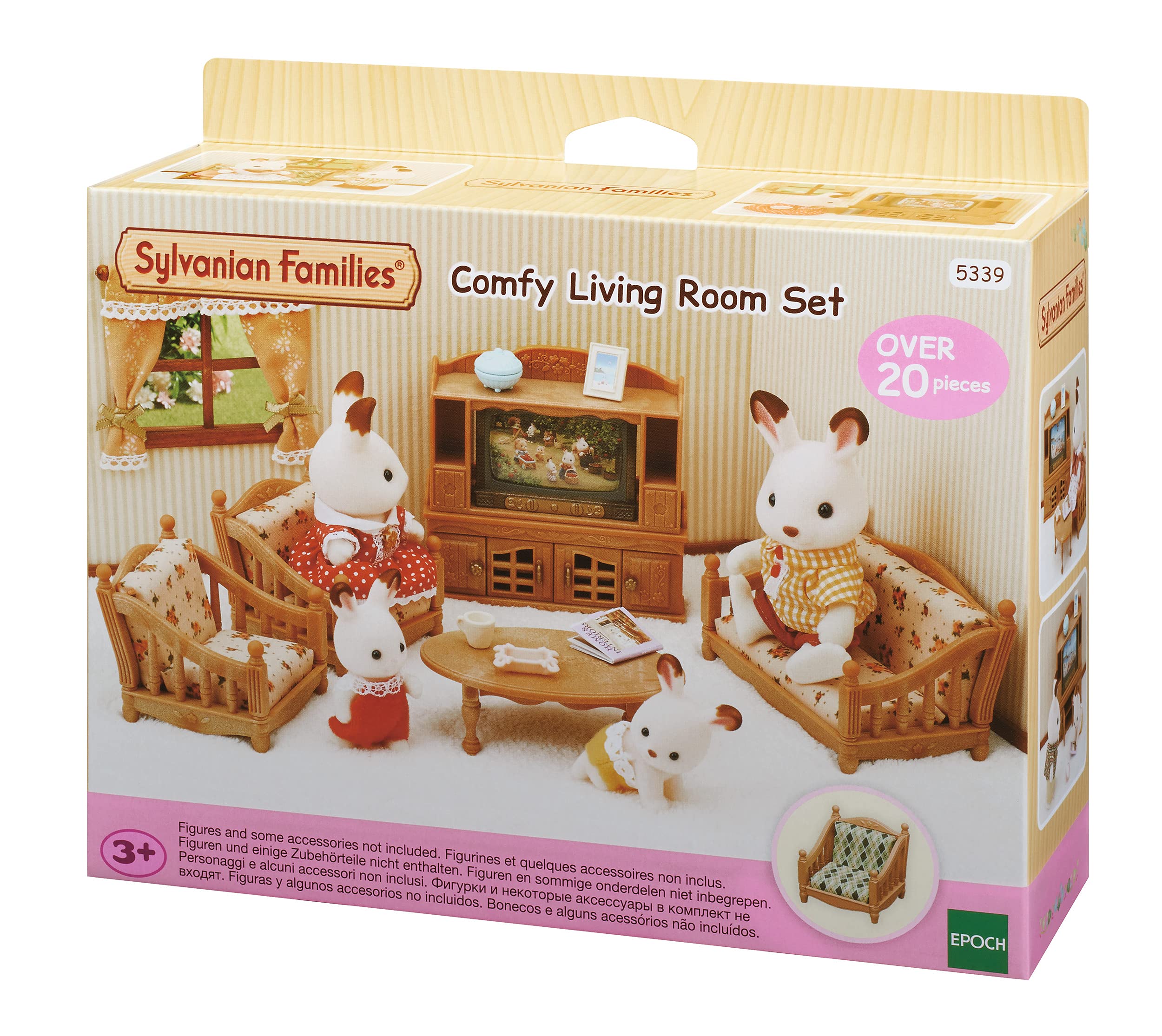 Sylvanian Families Comfy Living Room Set 5339