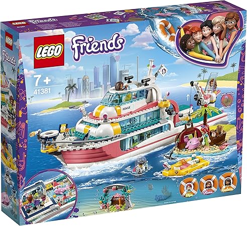 Amazon レゴ Lego フレンズ 海のどうぶつレスキュークルーザー ブロック おもちゃ 女の子 ブロック おもちゃ