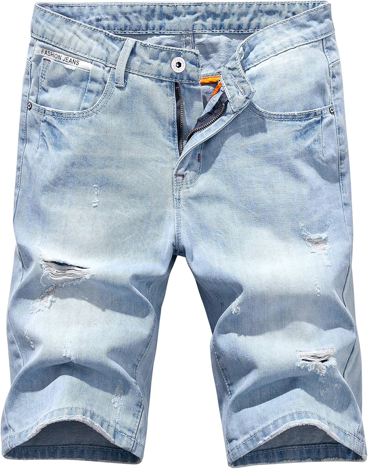 Heart Yuxuan Mens Denim Shorts Fashion Casual Slim Fit Jeans Short Shorts Clothing Shoes Jewelry Rayvoltbike Com