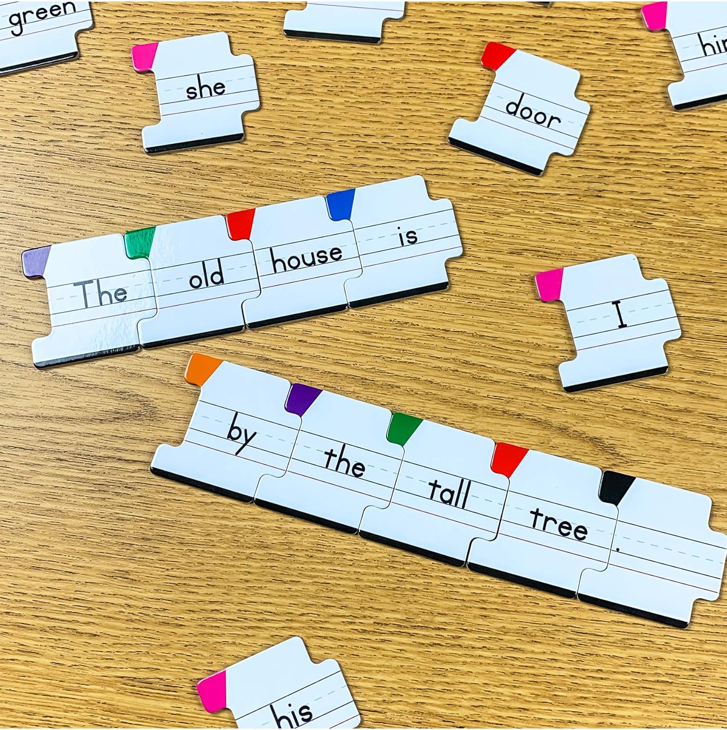 Key Education Publishing Big Box of Sentence Building Games Learning Materials for Age 5 and Up, 840008 : Books : Office Products