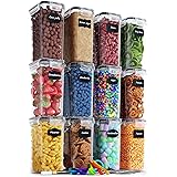 Chef's Path Airtight Food Storage Containers Set - 12 PC/Small Size - 2L/ 67oz - Kitchen & Pantry Organization, Ideal for Flo