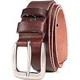 WOLFANT Leather Belt for Men,100% Italian Full Grain Real Solid Leather