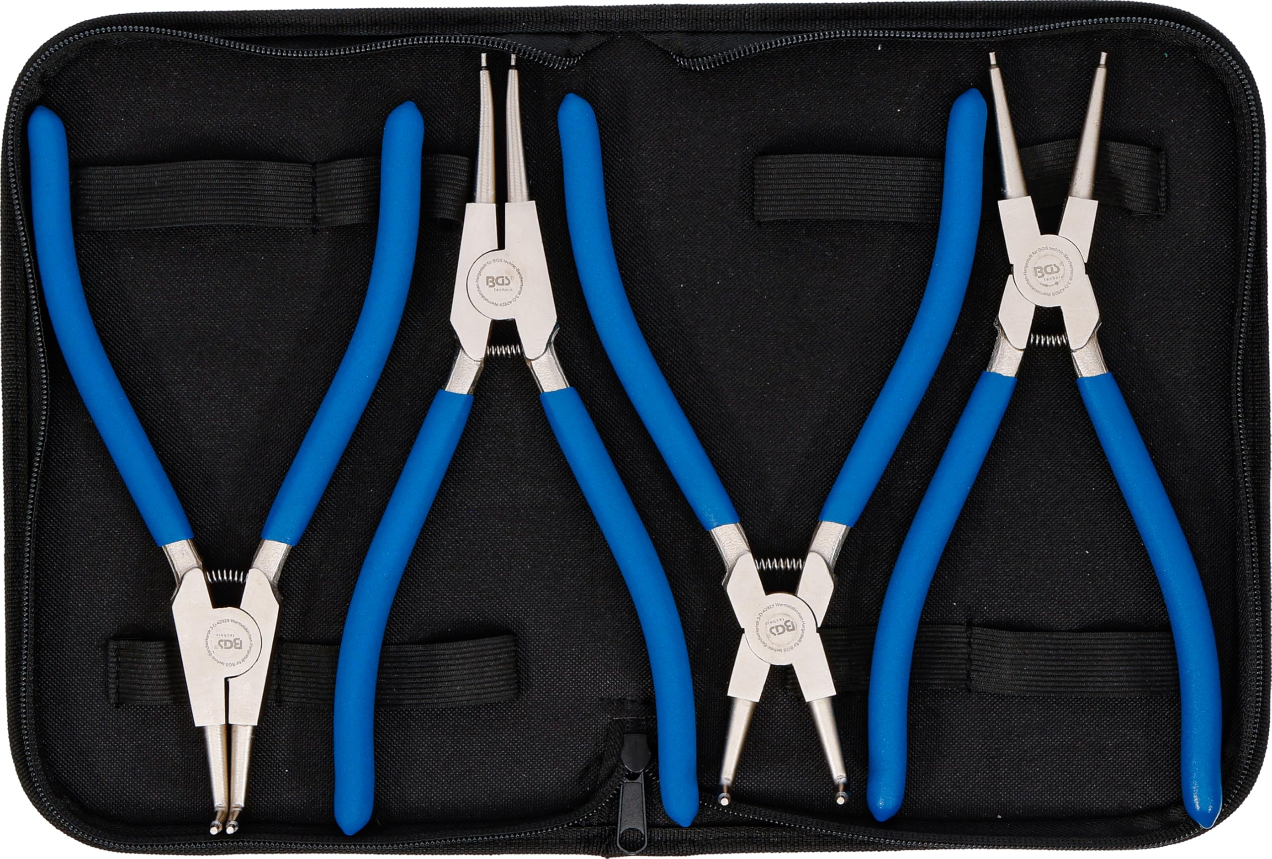 BGS 652 | Circlip Pliers Set | 250 mm | 4 pcs.