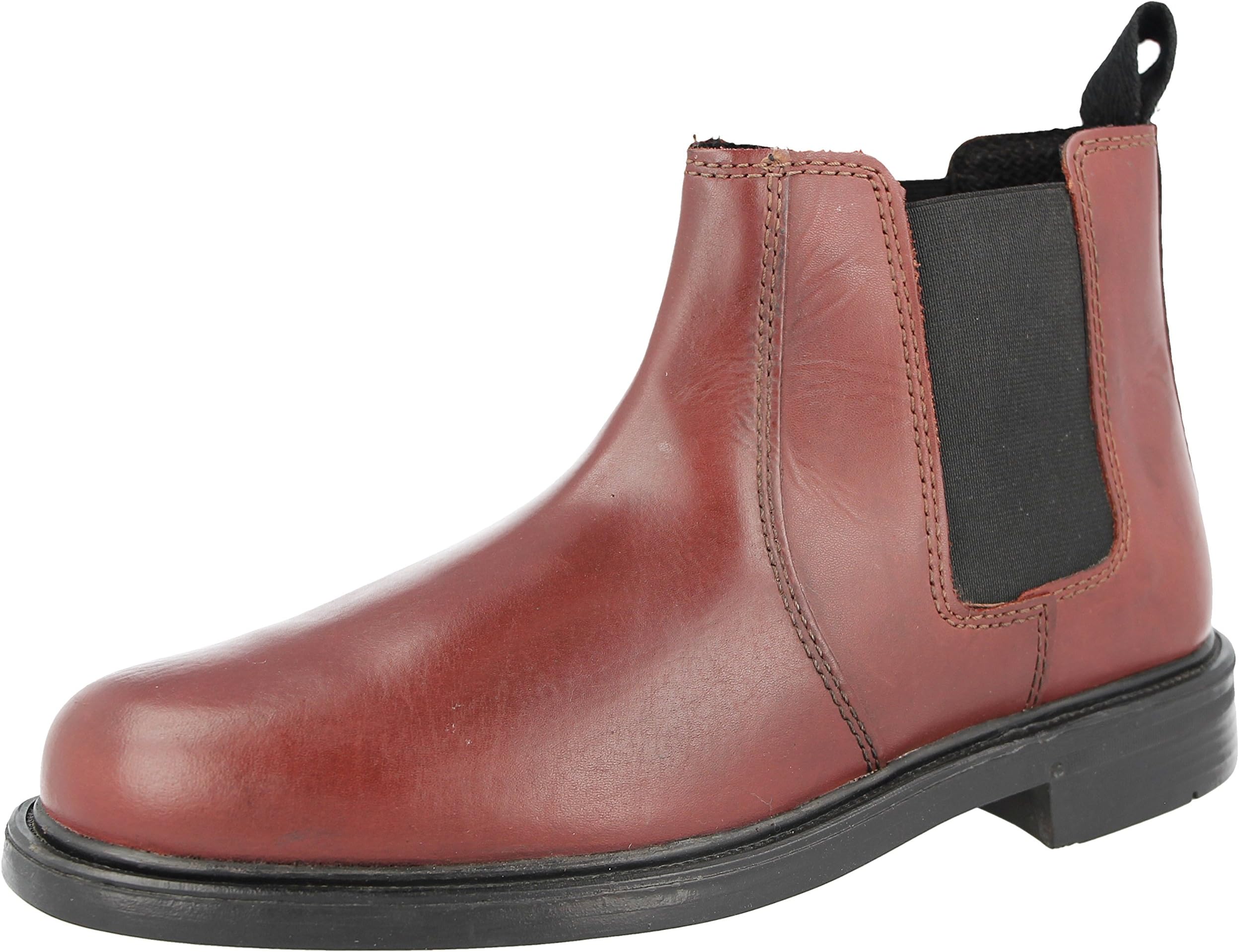 Oaktrak Mens Real Leather Lace Up Pull On Chelsea Dealer Chukka Desert Ankle Boots Size 7-12