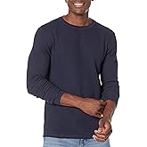 Amazon Essentials Men's Long Sleeve Slim-Fit Waffle Shirt