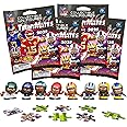 Teenymates Party Animal Series (13) 2024 NFL Figures Blind Bags Gift Set Party Bundle - 4 Pack - 8 Figures Total