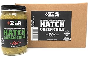 Original New Mexico Hatch Green Chile By Zia Green Chile Company - Delicious Flame-Roasted, Peeled & Diced Southwestern Certified Green Peppers For Salsas, Stews & More, Vegan & Gluten-Free - 6 Pack