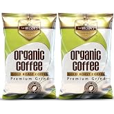 SA Wilson&rsquo;s Coffee Enema &ndash; Organic Enema Coffee &ndash; USDA Organic Ground Coffee &ndash; High Caffeine &amp; High Palmitic Acid for Liver Detox, Colon Cleanse, Digestion &amp; Energy Support &ndash; Enema Detox Support 2-Pack