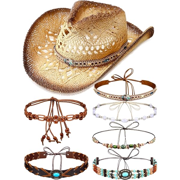 Skicuff Interchangeable Women Cowgirl Straw Western Cowboy  display picture 3