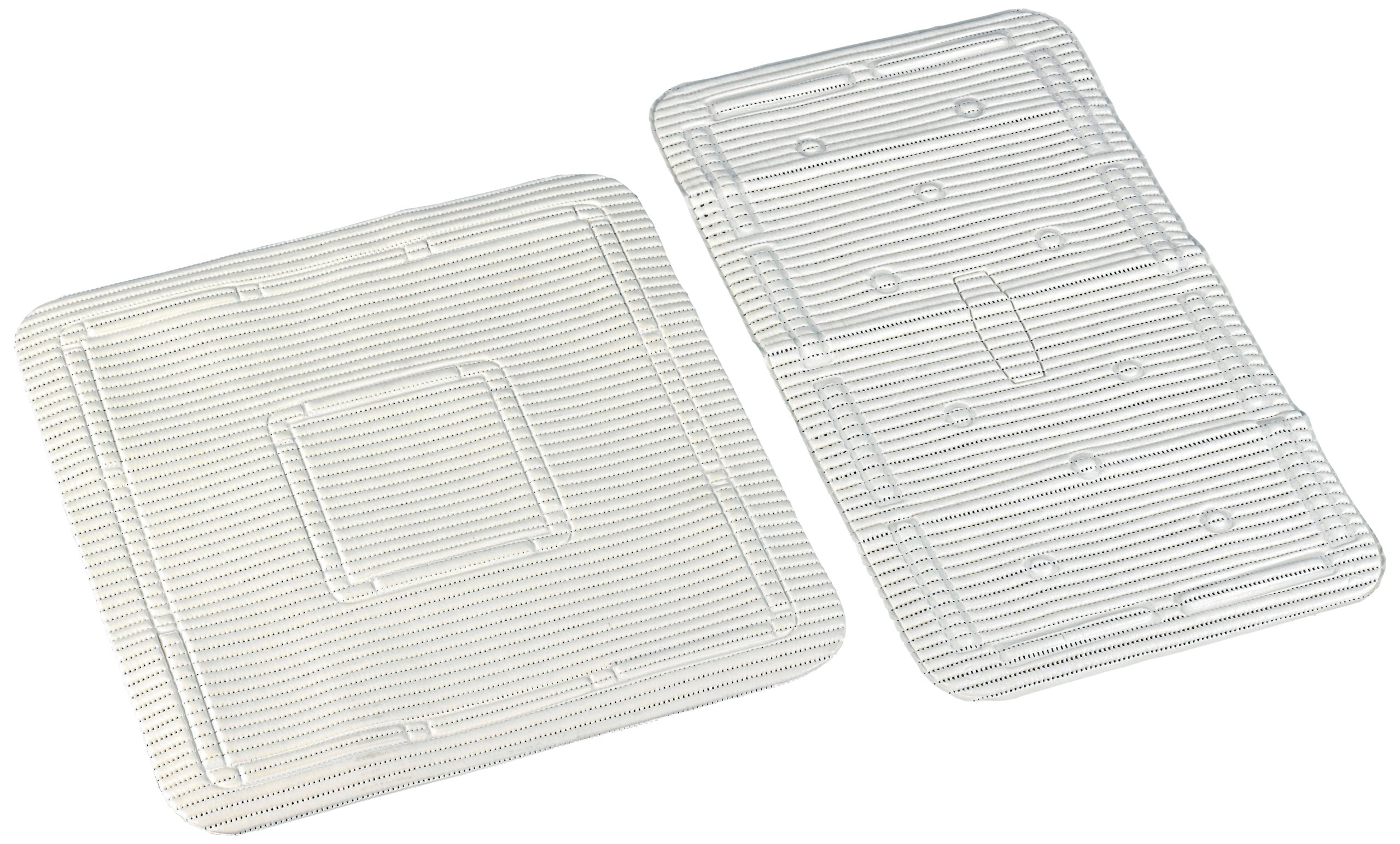 HOMECRAFT Soft-Feel Bath Mat, Comfortable Mat for Safety and Security, Helpful for Elderly Seniors or Children, White, Large, Long, Non-Slip Mat, Suction Cups, Mum, Dad, Kids, Disabled, Handicapped