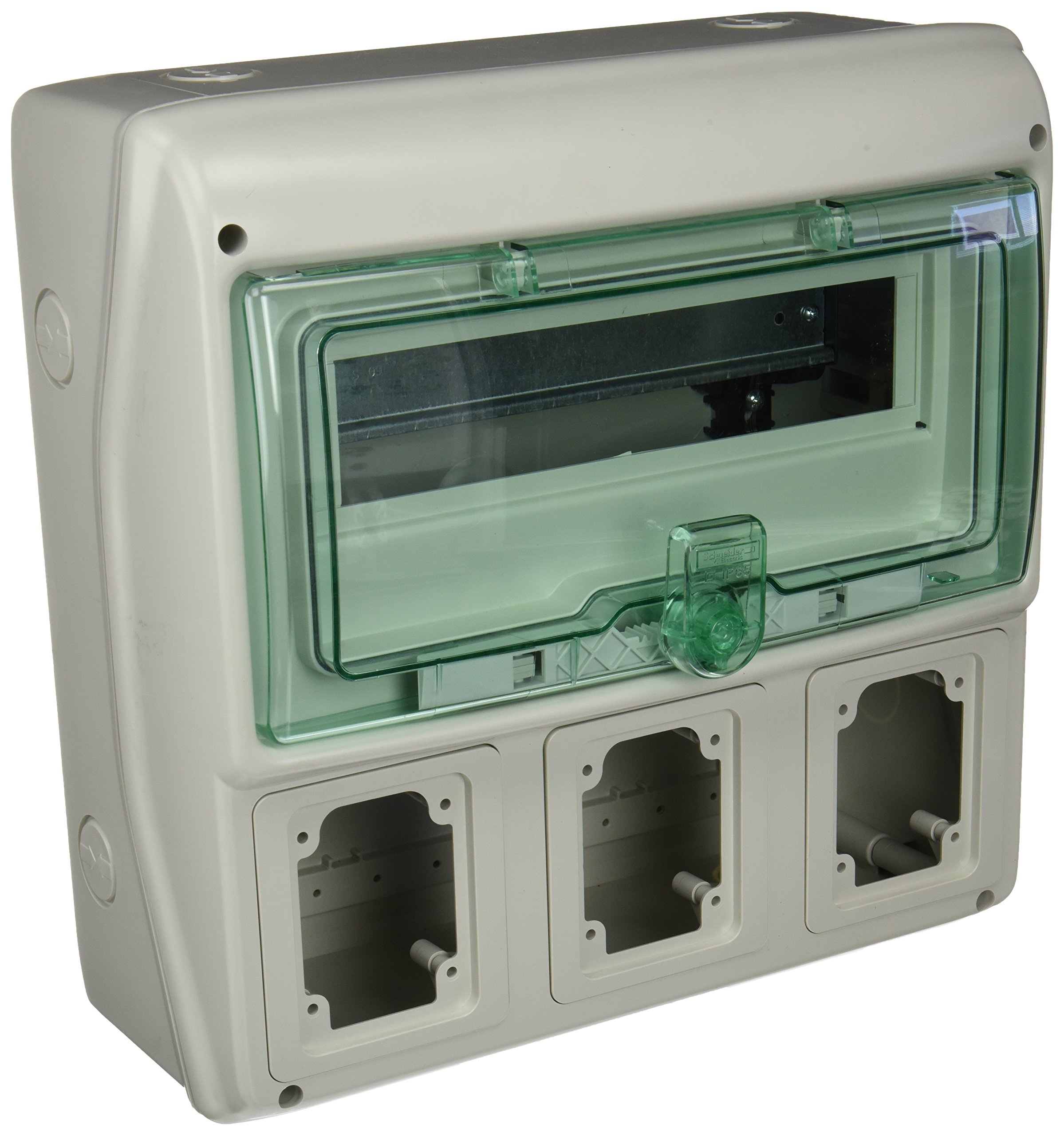 Schneider Electric 13155 Enclosure Kaedra For 3 Sockets, White