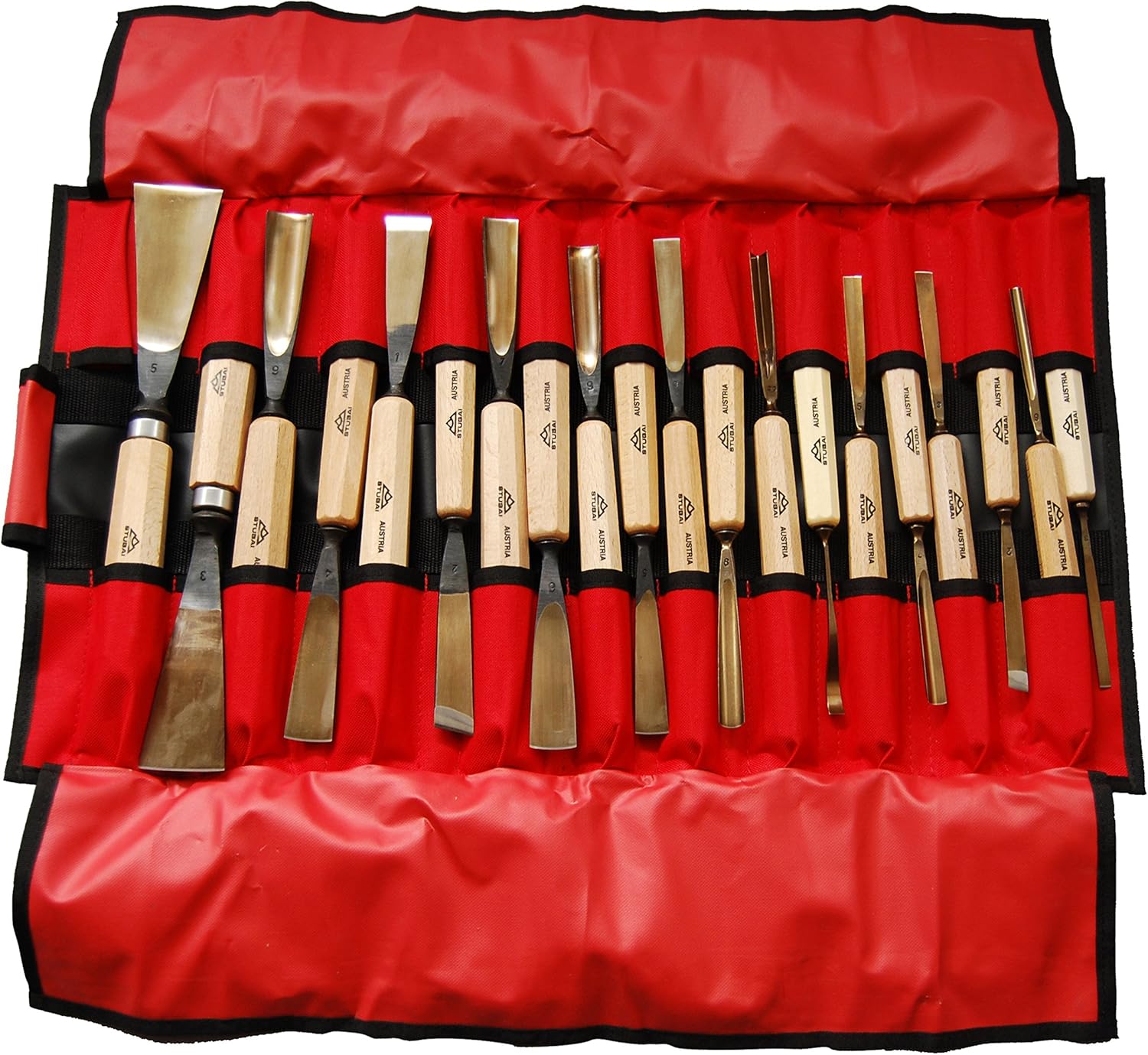 set di scalpelli per intagliare