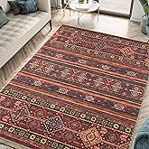 Keen Home Design 3x5 Rug - Machine Washable Entry Rug with Non-Slip Backing, Ideal for Enteryway, Kitchen, Bathroom, Laundry Room - Vintage, Easy Clean, Durable, Low Pile Rug - (3' x 5')