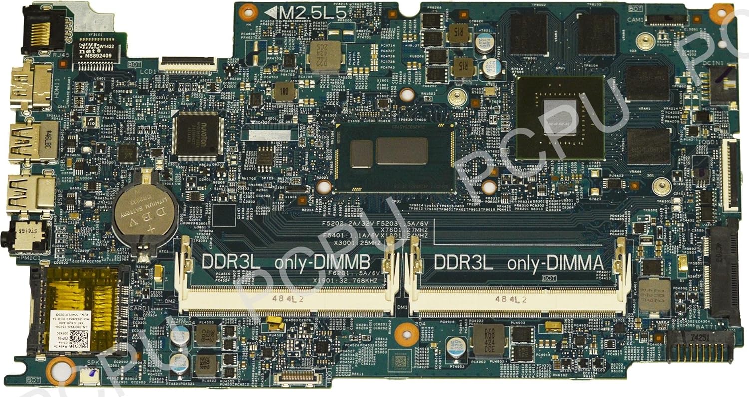 DPX9G Dell Inspiron 15 7537 Laptop Motherboard w/ i7-4510U 2GHz CPU