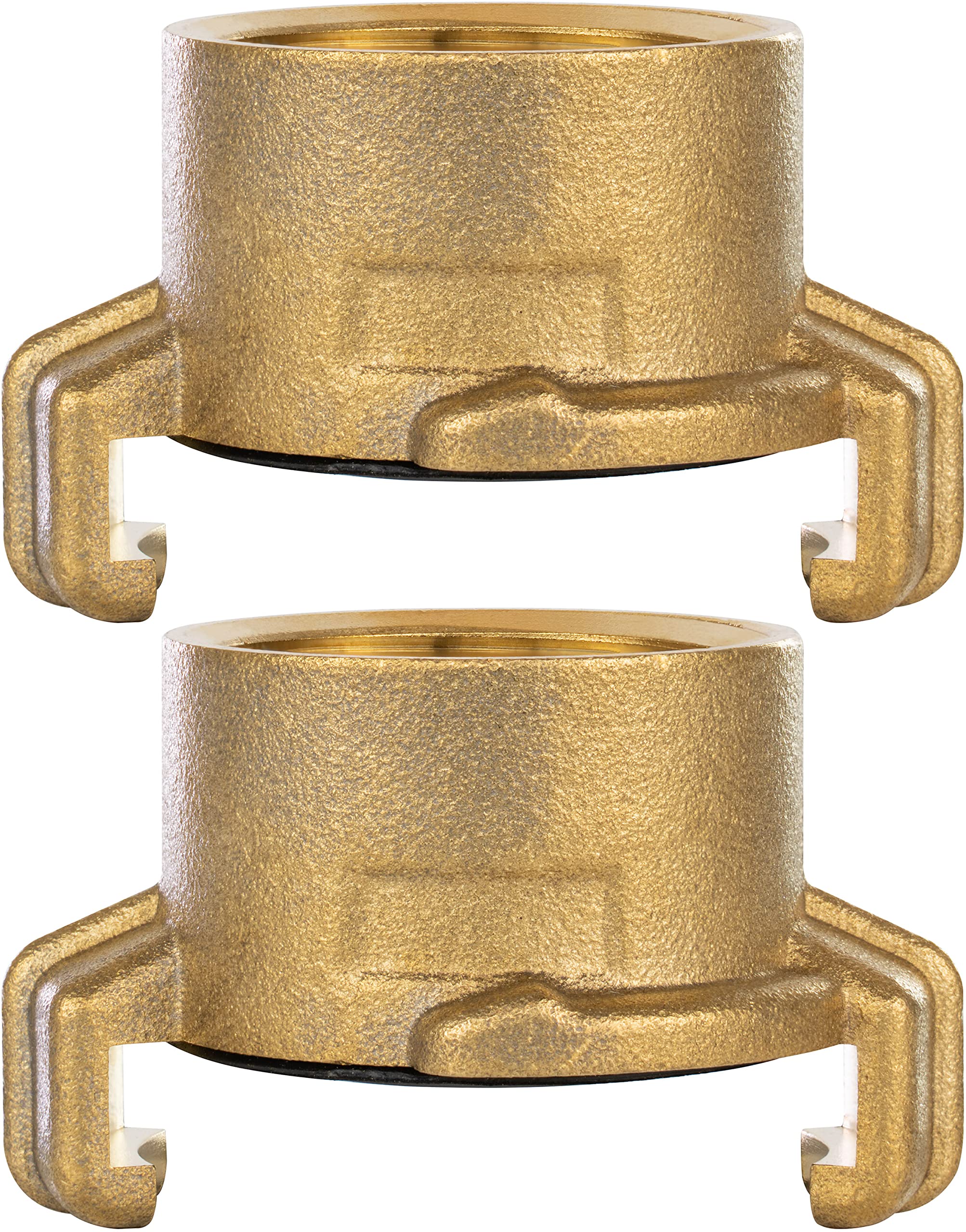 Poppstar 2X Brass Quick Coupling 1 inch Internal Thread (Connector 1 inch Thread) — image 1