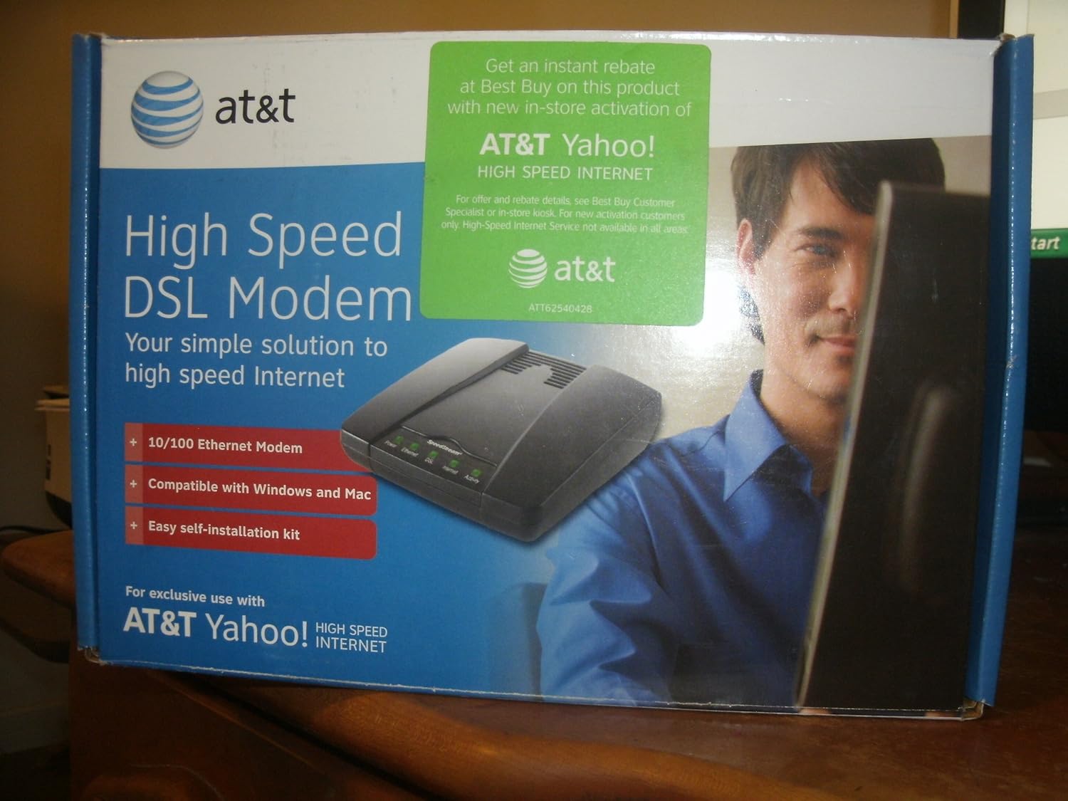 AT7T High Speed DSL modem UPC609838008624 Computers