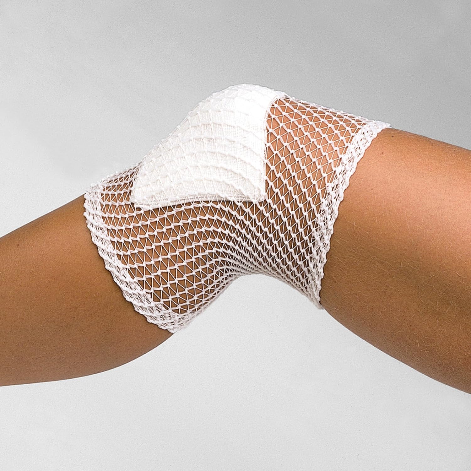 Lohmann & Rauscher tg Fix Net Tubular Bandage, Elastic Net Wound Dressing, Bandage Retainer for Large Extremities, Size C (65.0cm Wide x 25m Long When Stretched): Industrial & Scientific