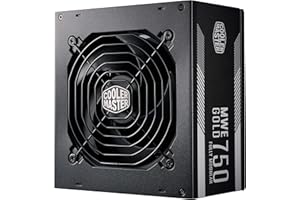Cooler Master MPY-7501-AFAAG-US MWE 750 Gold Full Modular, 80+ Gold Certified 750W Power Supply, 5 Year Warranty