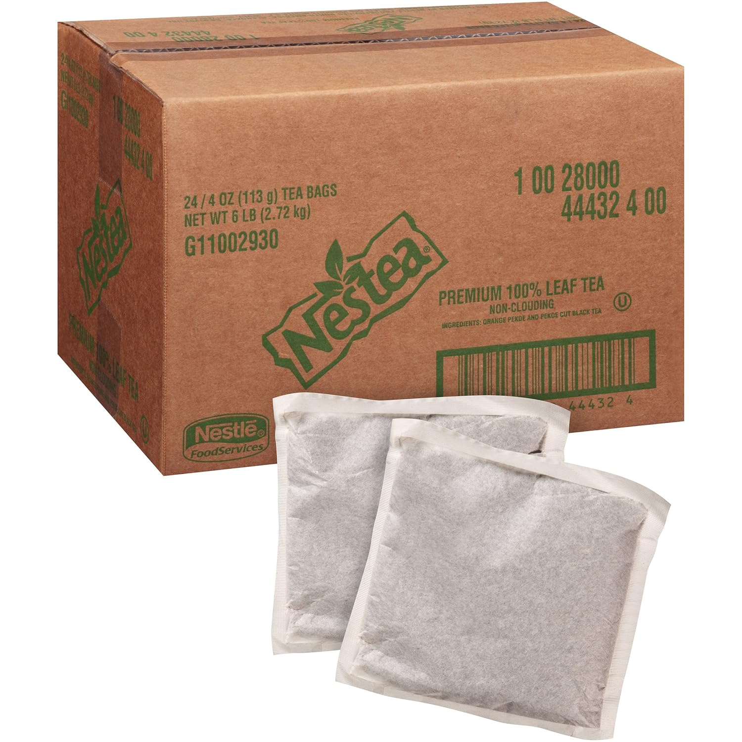 Nestea Black Tea Bags, Premium 100 Leaf Tea, Makes 3