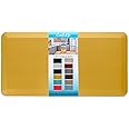 ComfiLife Anti Fatigue Floor Mat – 3/4 Inch Thick Perfect Kitchen Mat, Standing Desk Mat – Comfort at Home, Office, Garage – Durable – Stain Resistant – Non-Slip Bottom (24" x 70", Mustard)
