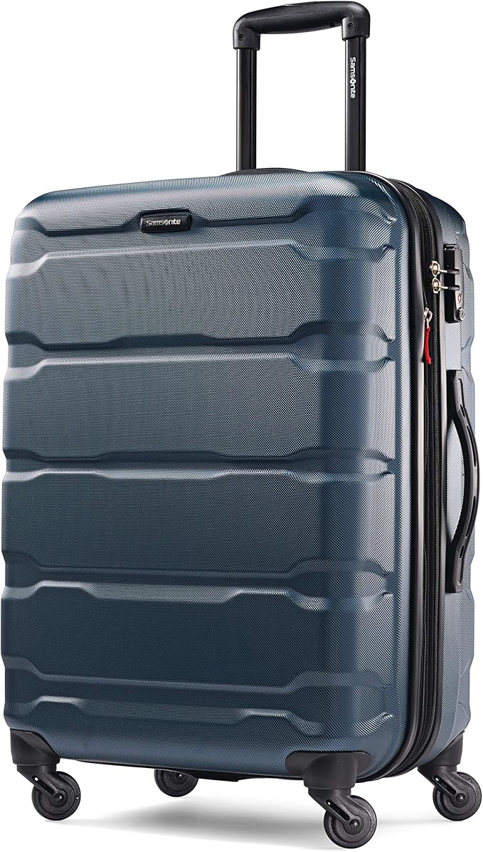 omni expandable hardside luggage with spinner wheels